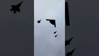 El presidente Vladimir Putin reacciona al sobrevuelo&nbsp;de&nbsp;B-2 #tecnolog&iacute;amilitar #guerramoderna