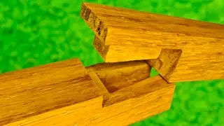 Woodworking Fishtail Technique Works Very Well