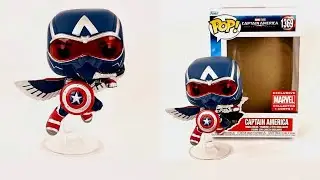New Captain America Brave New World Funko Pip in hand images by Funko Pop News