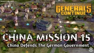 China Defends the German Government from GLA | C&C Zero Hour