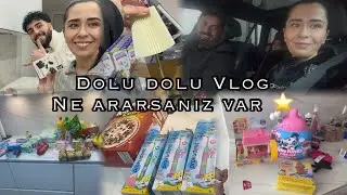 Rossmann Aktion bol alisverisli Vlog 🌸Neler aldim? Furkandan supriz Hediye | Musafir hazirligi
