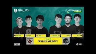 RENEGADES vs IMPUNITY - FINALS - Vainglory 8 SEA | Split 2 - Week 3