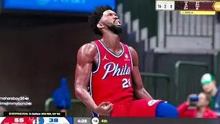 NBA 2K26 play now online 76ers vs Mavs