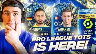 Pro League TOTS + Ligue 1 75+ x 10!