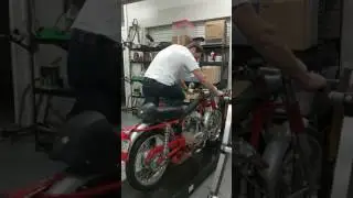 1966 Ducati 250 Mach 1 Restoration First Start
