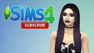 Sims 4 create a sim (CAS) - Goth/Rock/Dark
