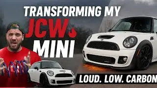 ПРЕОБРАЖАЮ СВОЙ R56 JCW MINI! | LOUD DECAT, КОМПЛЕКТ ВПУСКА AEM И ЗАНИЖАЮЩИЕ ПРУЖИНЫ