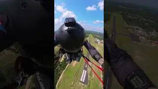 High Performance Canopy Landing POV