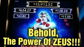 Testing the gods on Zeus Unleashed at San Manuel Casino! Bonus features triggered multiple times!