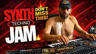 [Synth Jam] Metro Lines &ndash; Live Techno Hardware Synth Session - MiniFreak, DrumBrute & TR-8S