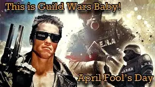April Fool's Day in Guild Wars 1 - Riot Shields, Grenades, Helicopters, and Golem shenanigans