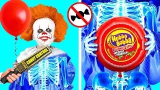 How to Smuggle Candy into a Halloween Party | Edible Battle