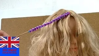 loom band hair extensions tutorial: how to make Loom band hair extensions