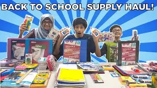 BACK TO SCHOOL SUPPLY HAUL 2021!!