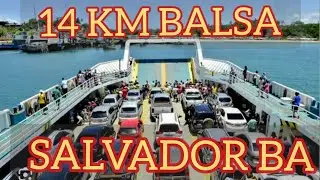 Ferry crossing between Salvador and Itaparica.