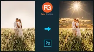 How to Replace Sky in Photoshop || couple photo editing || Photoshop Tutorial