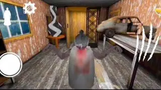Playing as anglena in granny chapter 1 on hard mode !!  😱😱 #granny #viral #video ||