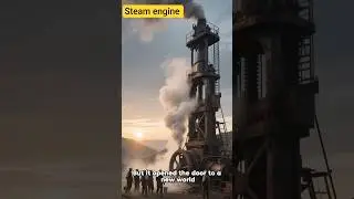 мощная машина паровой двигатель. #SteamEngine #IndustrialRevolution #JamesWatt#historyshorts #his...