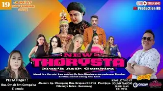 LIVE SIANG MUSIC DANGDUT '' NEW THORYSTA '' - CILEMPUNG - KRAJAN - CILAMAYA KULON - KARAWANG