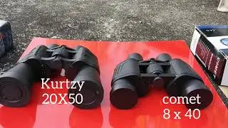 Binocular (ബൈനോകുലർ) Unboxing Comet 8 x 40  Kurtzy 20X50