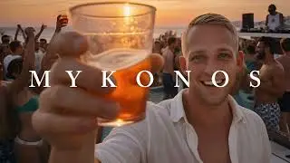 Mykonos deep tech vibe, perfect for sunset DJ set vibe. 