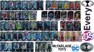 Каждый - 2025 - Платиновое издание - DC Multiverse McFarlane Toys: сравнительный список