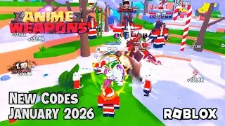 Новые коды на аниме-оружие в Roblox (январь 2026 г.)