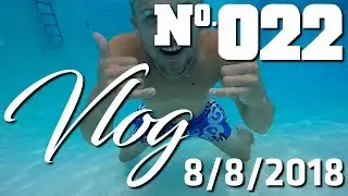 POOL FUN WITH A RUN | Vlog 022 -- 8/8/18