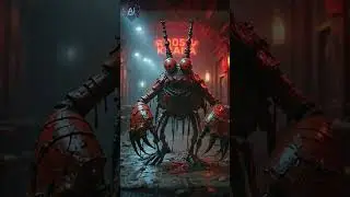SpongeBob&rsquo;s World in the Dark Dimension... 😨 #shorts #spongebob #partik  #aiart #dark #cartoon