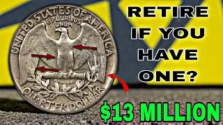 Millionaire Coin Alert🚨Top 6Most Valuable Washington Quarter Dollar Coins That Can Change Your Life!