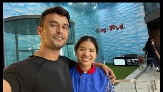 HYDERABAD GET READY TO FLY//with my wife//GravityZip //Indoor skydiving 🤙🪂