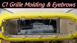 C1 grille molding & eyebrow set