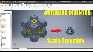 ✅ Autodesk Inventor Tutorial - Scale Assembly