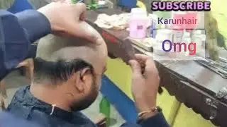 takla hair cut karne ka sahi tarika😱✨ razor 🪒 Headshave 😯#shortvideo #taklu #razer #headshort