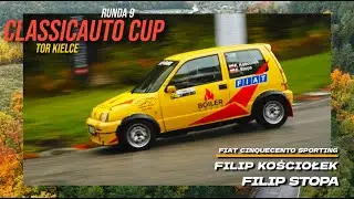 Kościołek/Stopa - Fiat Cinquecento Sporting - 9 runda Classicauto Cup 2025