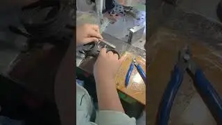 🧵 Watch This Cable GET BORN! ⚡🔥 #TechBehindScenes #FactoryMagic #SatisfyingProcess #MagneticCable