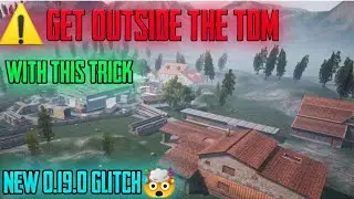 HOW TO GO OUTSIDE TDM WAREHOUSE IN PUBGMOBILE || JUMP FROM WALL #pubgmtrick #tdmtrick #tdmglitch