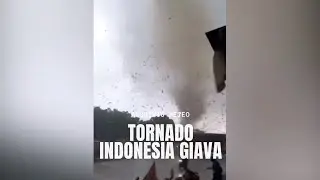 TORNADO DISTRUTTIVO - Isola di Giava, Indonesia - 21.02.2024