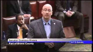 Senator Gustavo Rivera session remarks on Senate Resolution J.4672