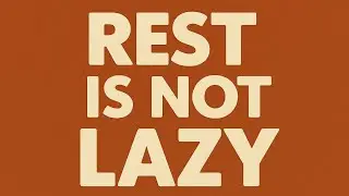 Rest Without Guilt: The Mental Health Talk We Need