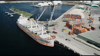 Rail to Sea: Chrome Ore Loading Operations in Riga