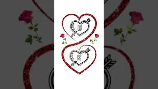D & K Love Status🥰 || D name K name love status❣️D & K love names whatsaap status💓 Vks Love Status