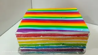 rainbow cake #RKcakes