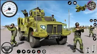 Army Truck Driving Cargo Games - US Offroad Army Truck Driving 3D 2025 - Andriod Gameplay