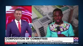 Composition of Committees: Parliament approves memebers of Appointment Committee (19-1-21)