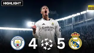 Man City 1-1 {3-4} Real Madrid 4K UCL 2024 Quarter Final Extended Highlights #ucl