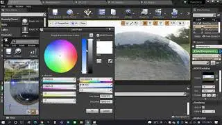 Unreal 4 Glass rain drop Material