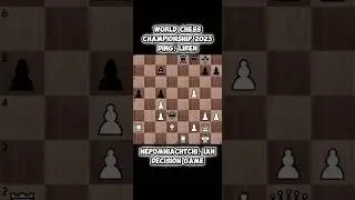 NEPOMNIACHTCHI, IAN VS DING, LIREN | DECISION GAME WORLD CHESS CHAMPIONSHIP 2023