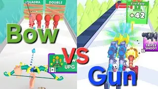 Bow VS Gun #killing #satisfyingames #fun
