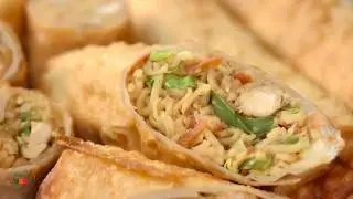 Chicken Noodle Roll Recipe by SooperChef Junior